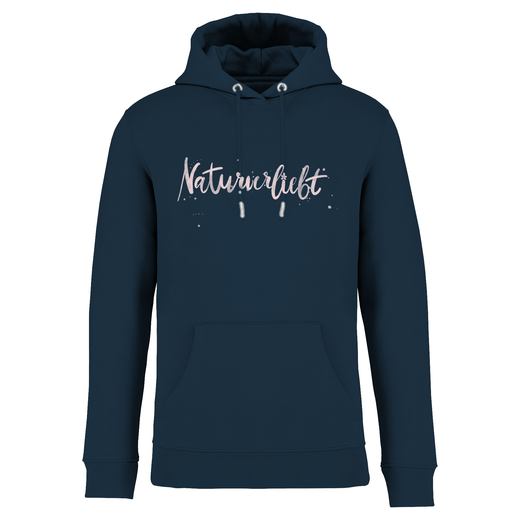 Naturverliebt Bio Unisex Hoodie Frontprint