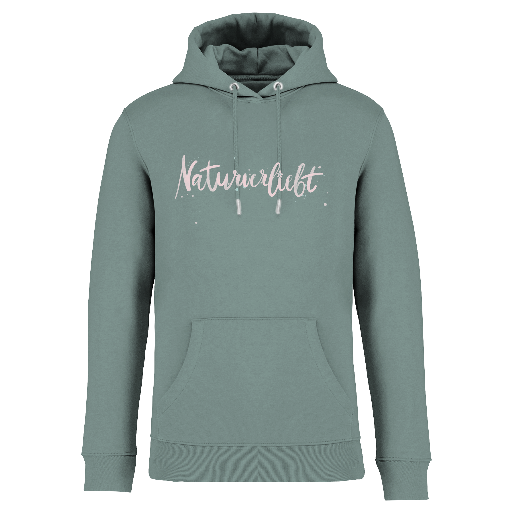 Naturverliebt Bio Unisex Hoodie Frontprint