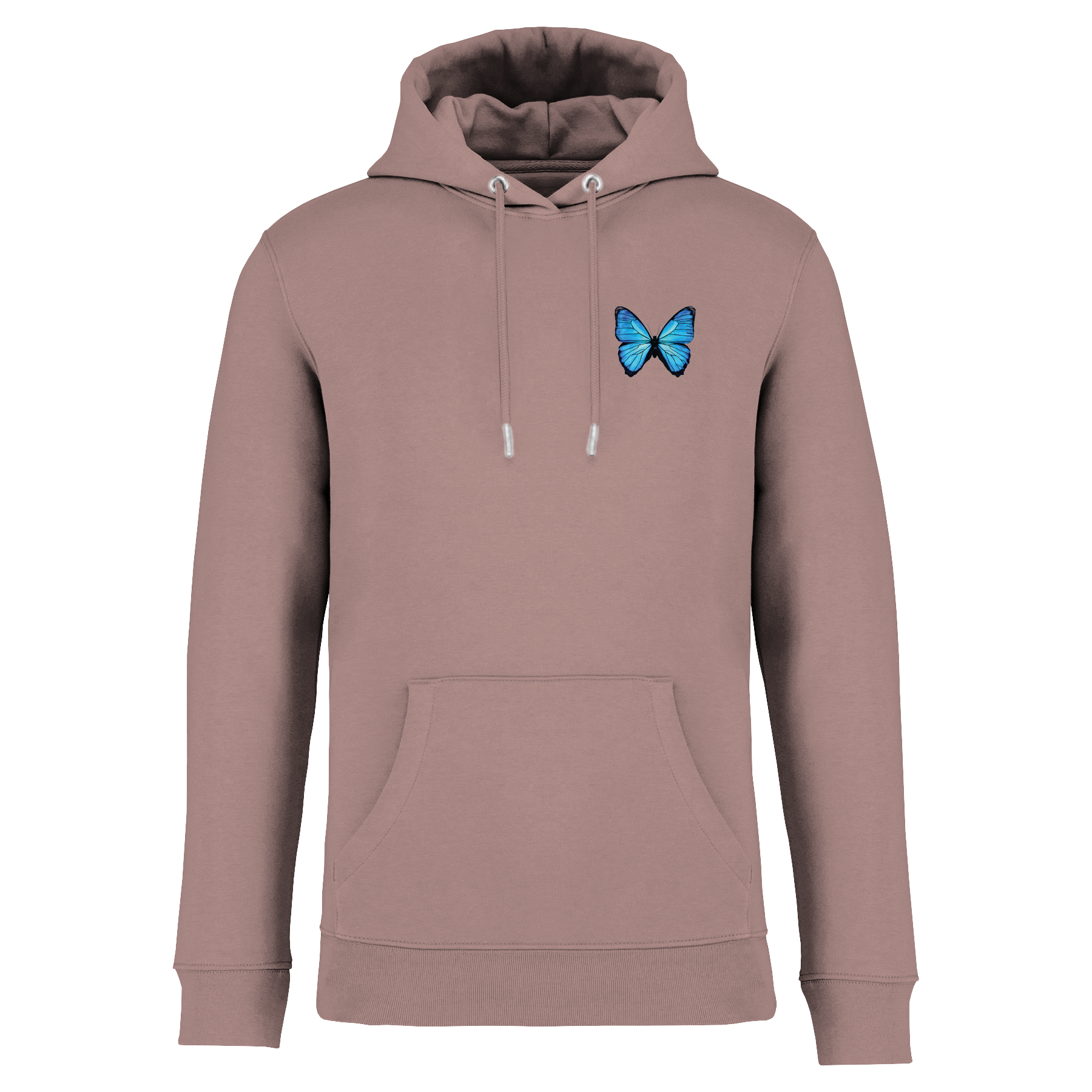 Hochmoor-Bläuling Bio Unisex Hoodie