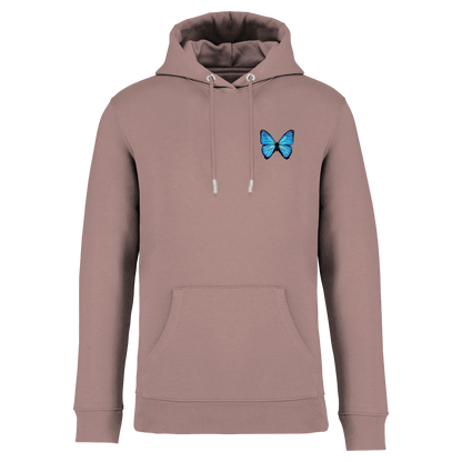 Hochmoor-Bläuling Bio Unisex Hoodie