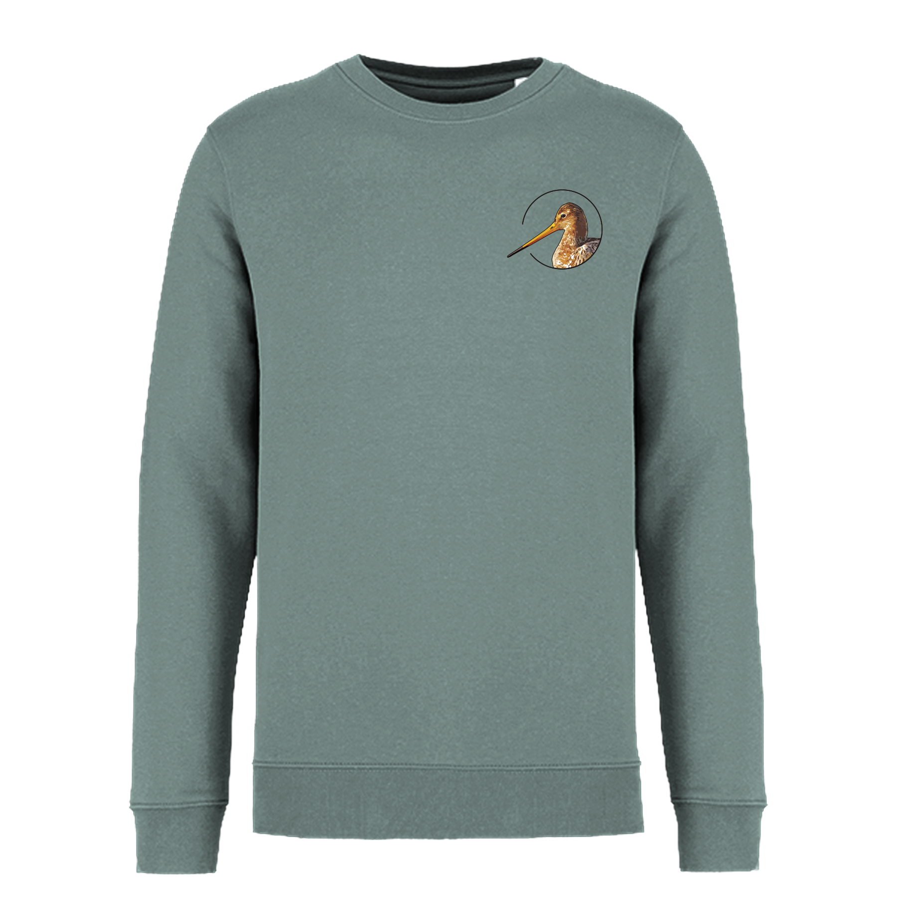 Uferschnepfe Bio Unisex Sweatshirt