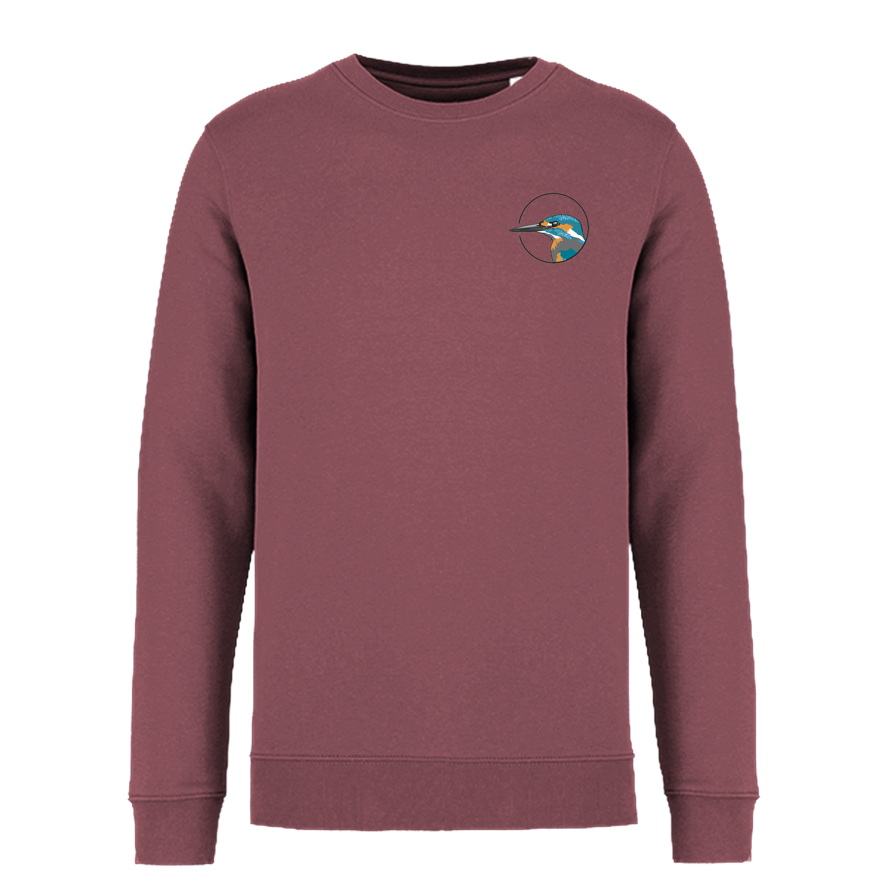 Eisvogel Bio Unisex Sweatshirt Backprint