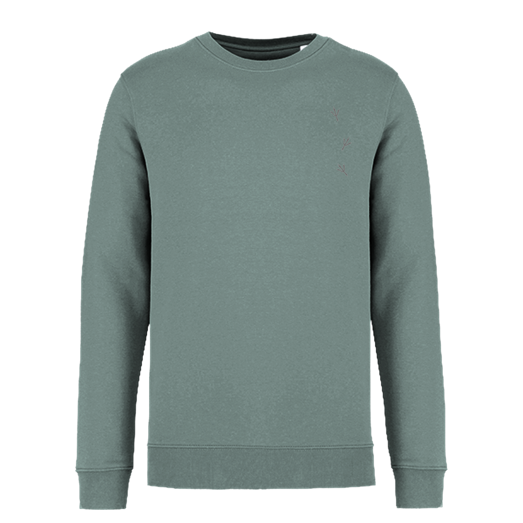 Wiedehopf Bio Unisex Sweatshirt Backprint