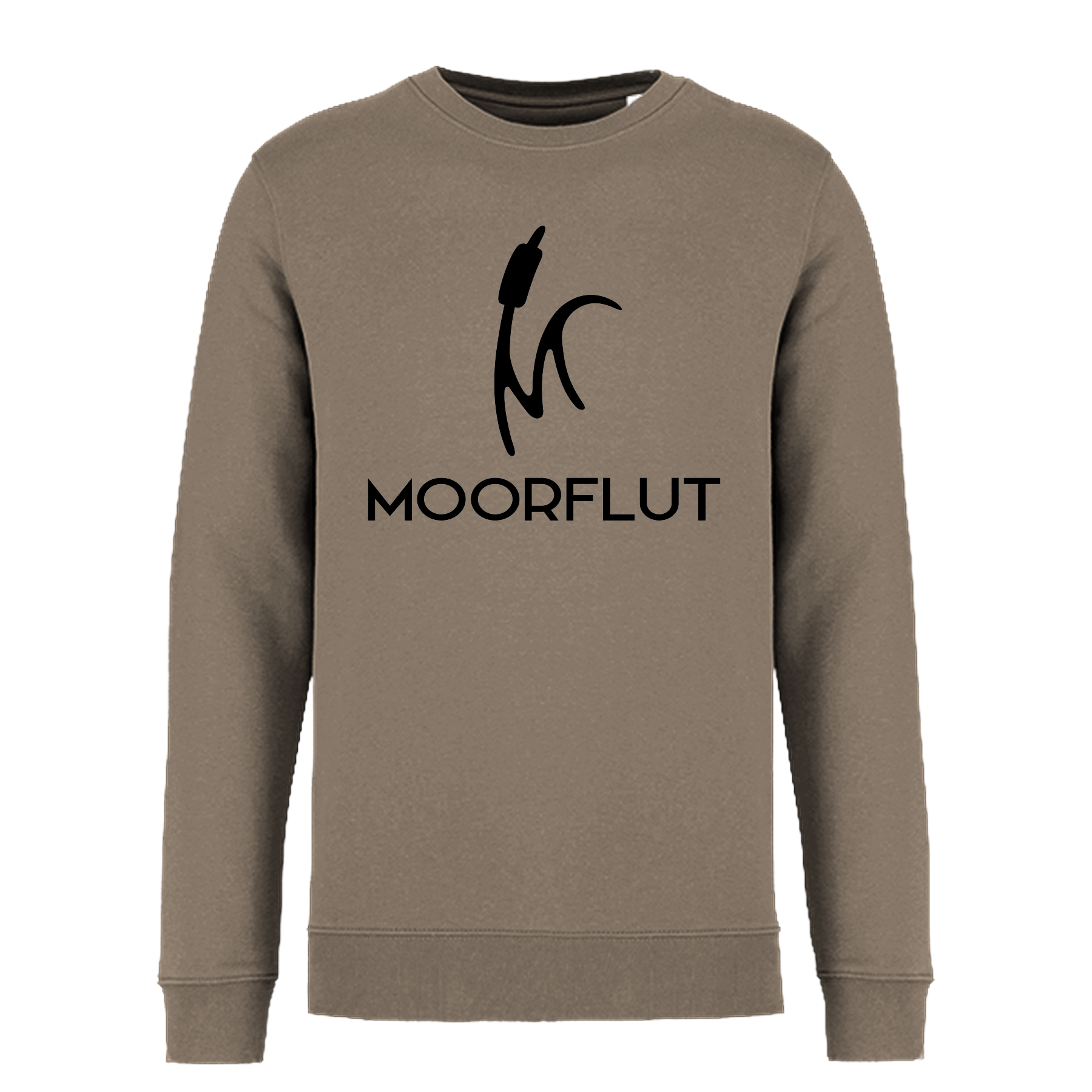 MOORFLUT Bio Männer Sweatshirt Frontprint