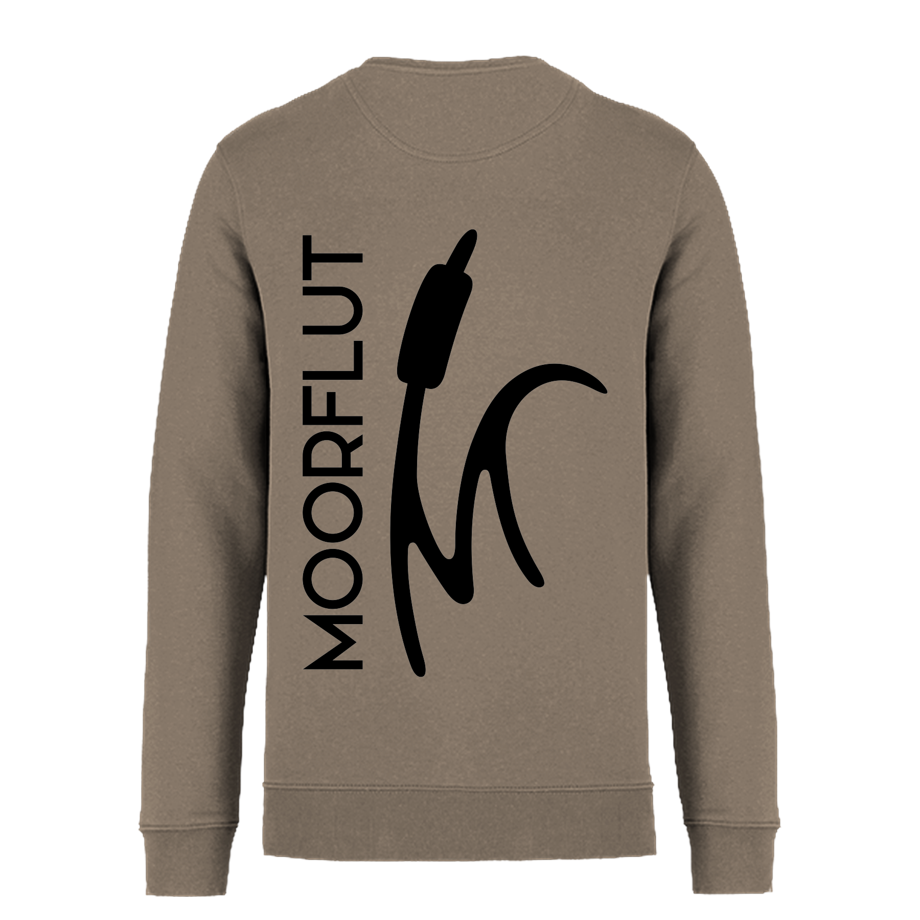 MOORFLUT Bio Männer Sweatshirt Backprint