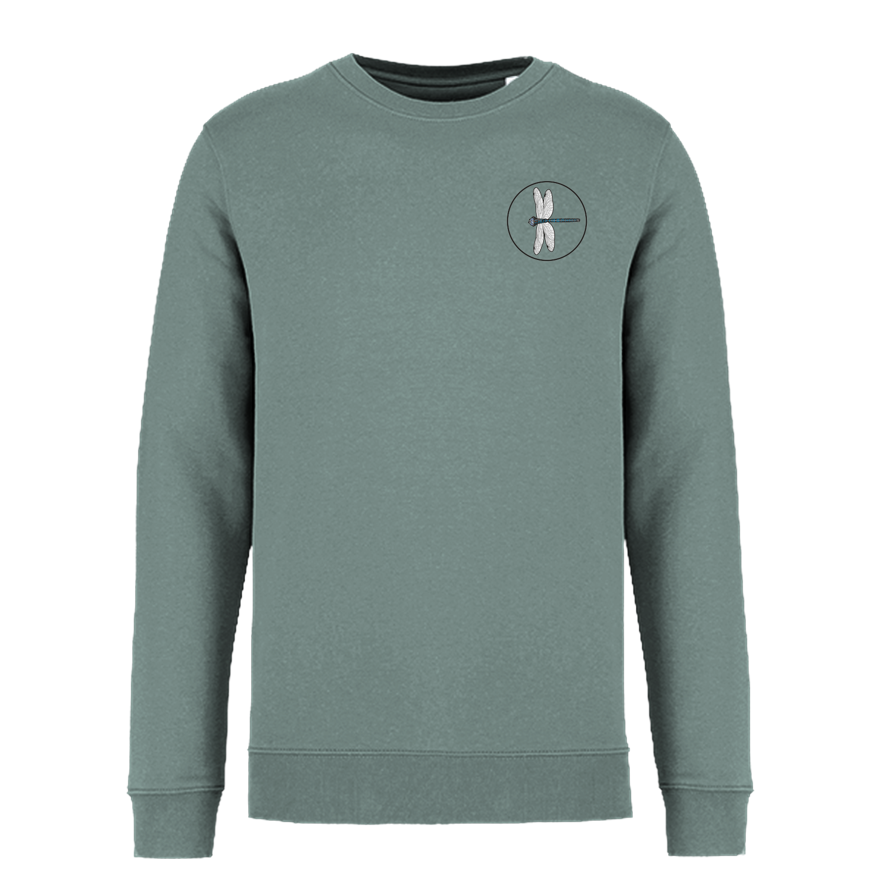 Hochmoor-Mosaikjungfer Bio Unisex Sweatshirt