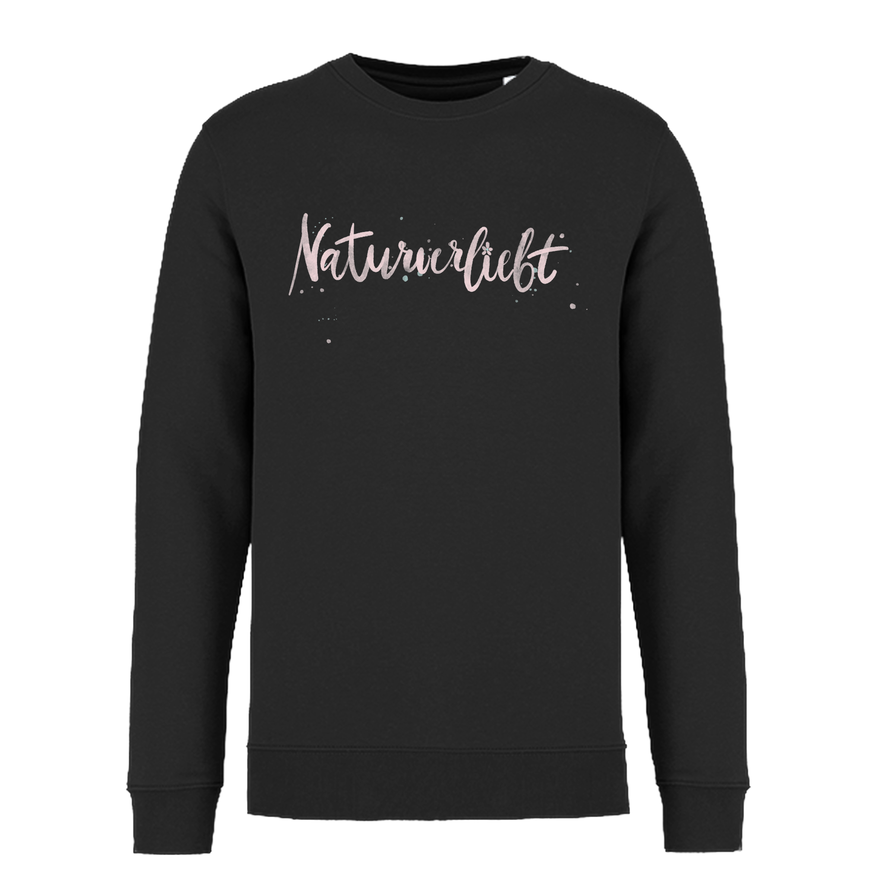 Naturverliebt Bio Unisex Sweatshirt Frontprint