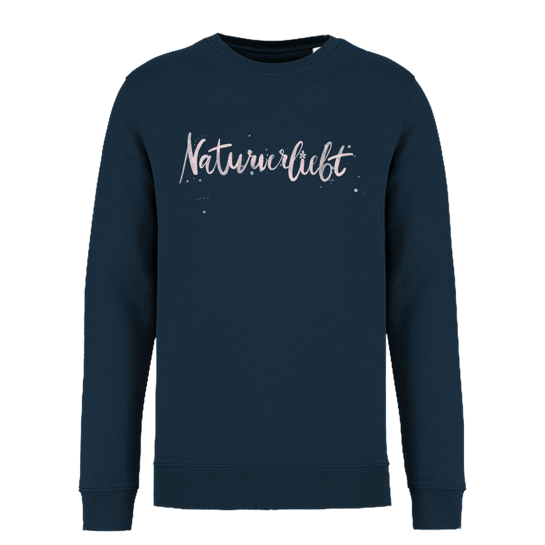 Naturverliebt Bio Unisex Sweatshirt Frontprint