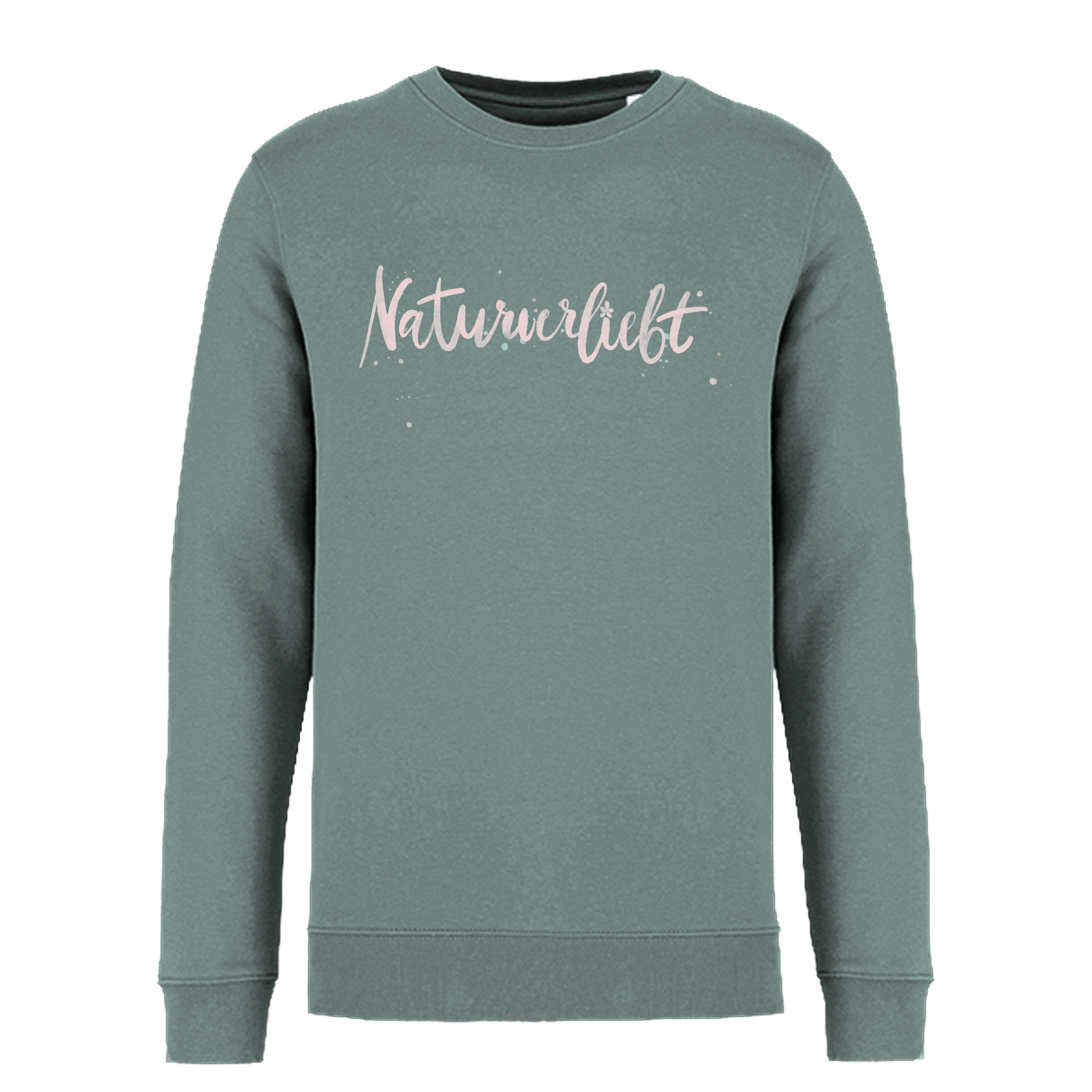 Naturverliebt Bio Unisex Sweatshirt Frontprint