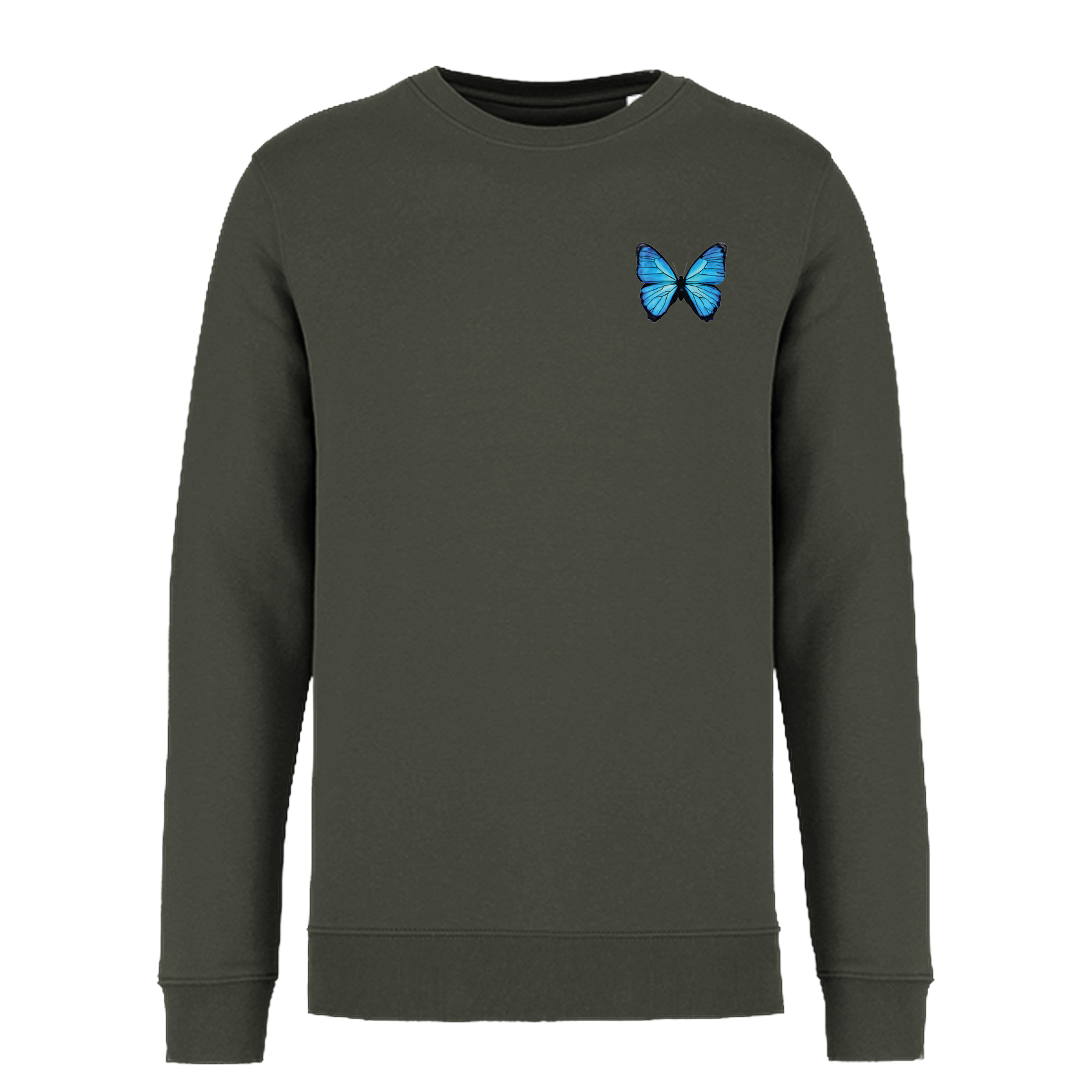 Hochmoor-Bläuling Bio Unisex Sweatshirt