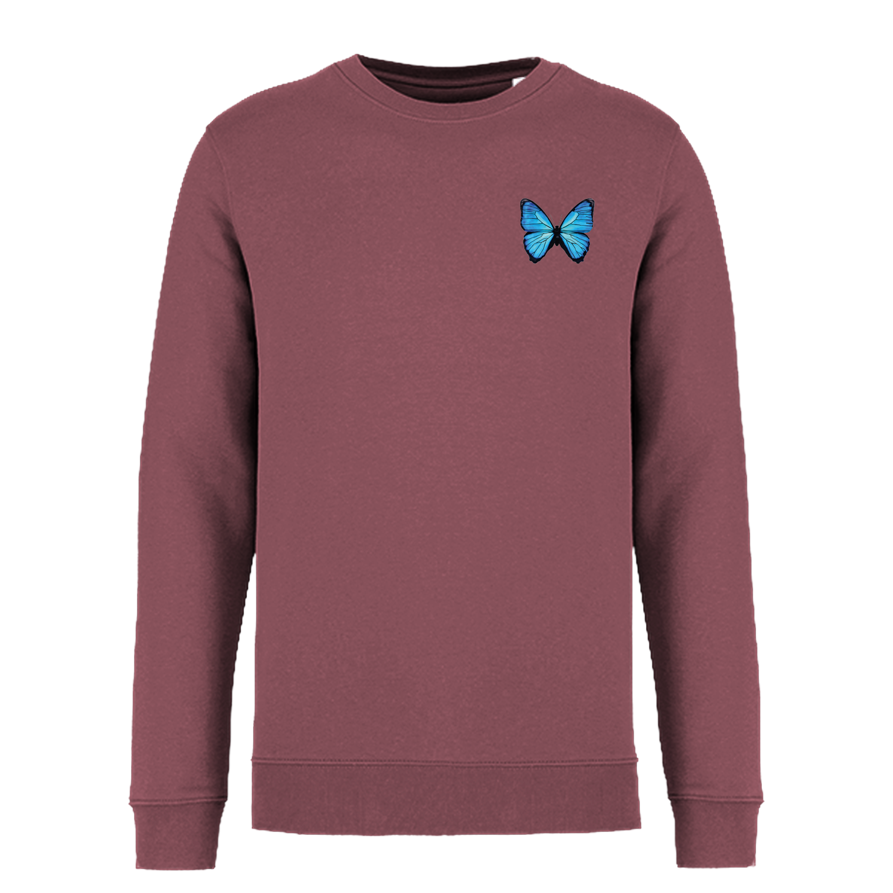 Hochmoor-Bläuling Bio Unisex Sweatshirt