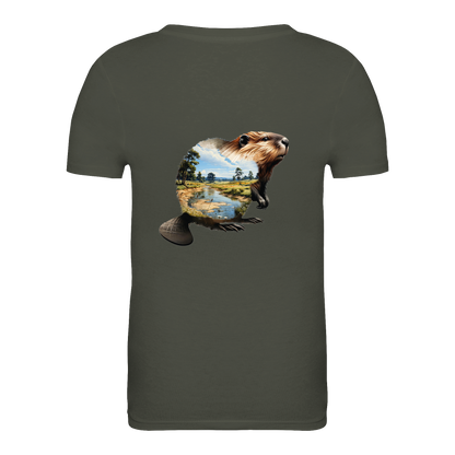 Biber Bio Kinder Unisex T-Shirt Backprint