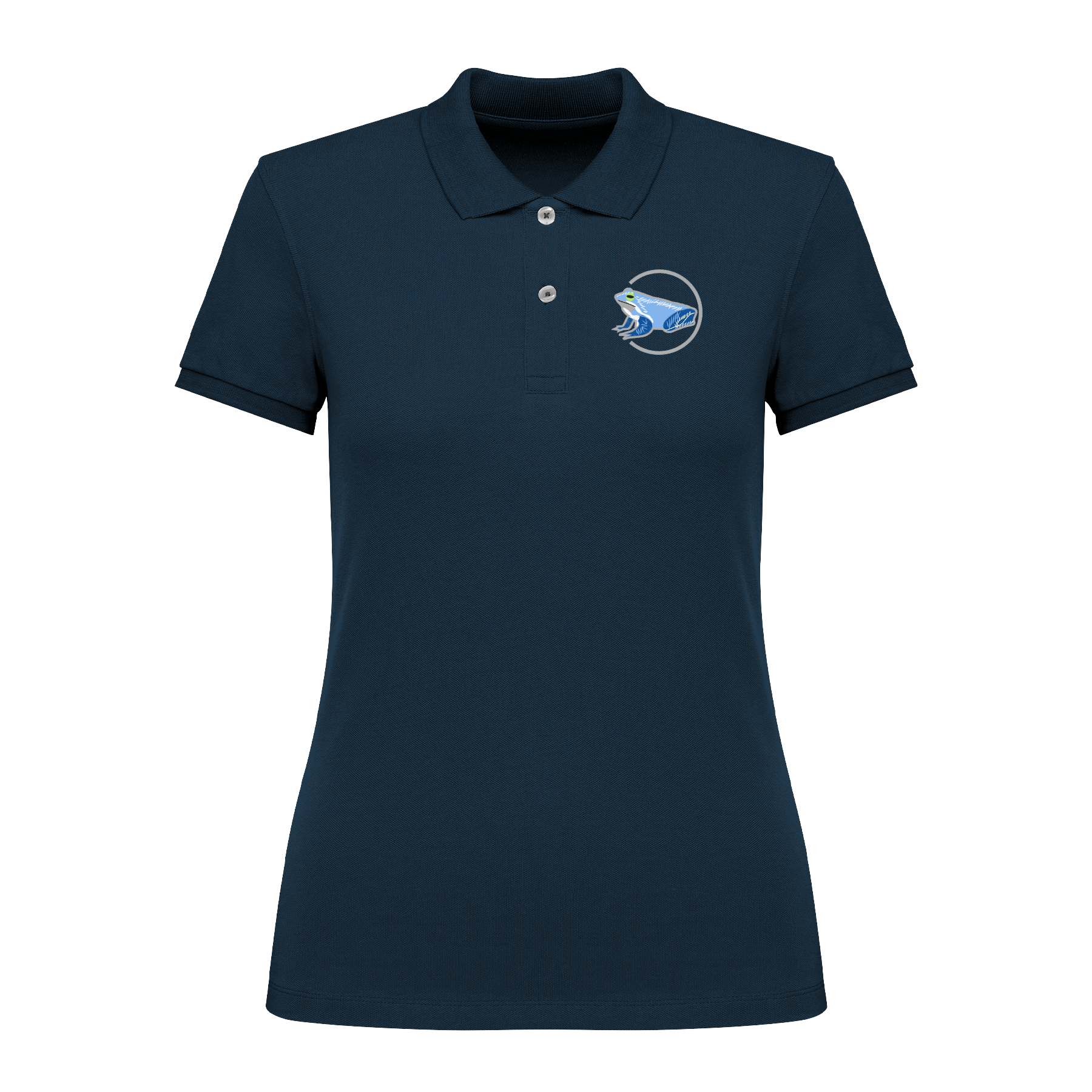 Moorfrosch Bio Frauen Poloshirt Stick