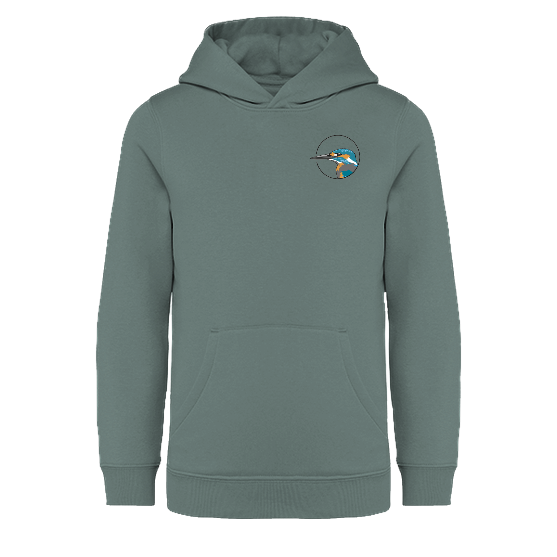 Eisvogel Bio Kinder Unisex Hoodie