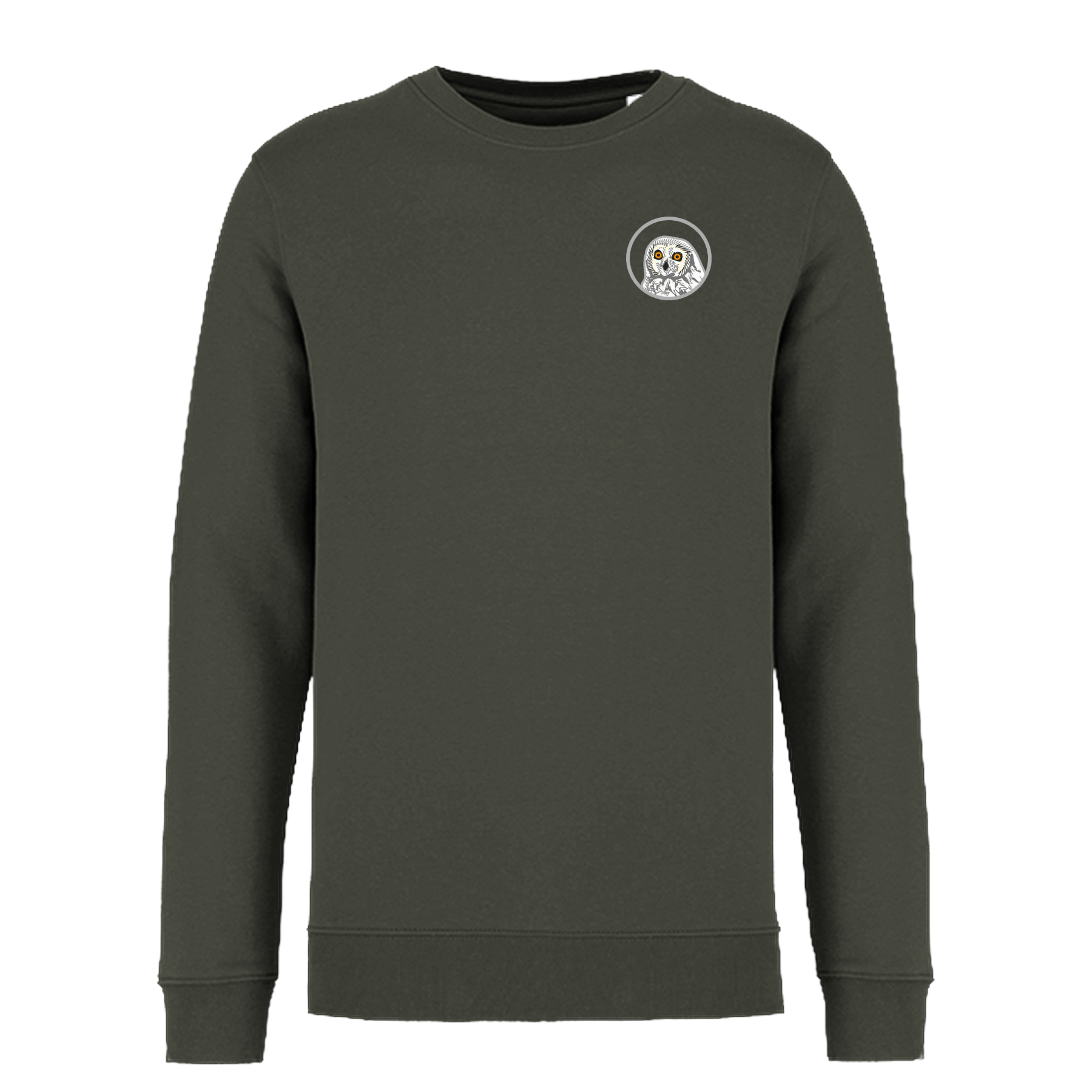 Sumpfohreule Bio Unisex Sweatshirt Stick