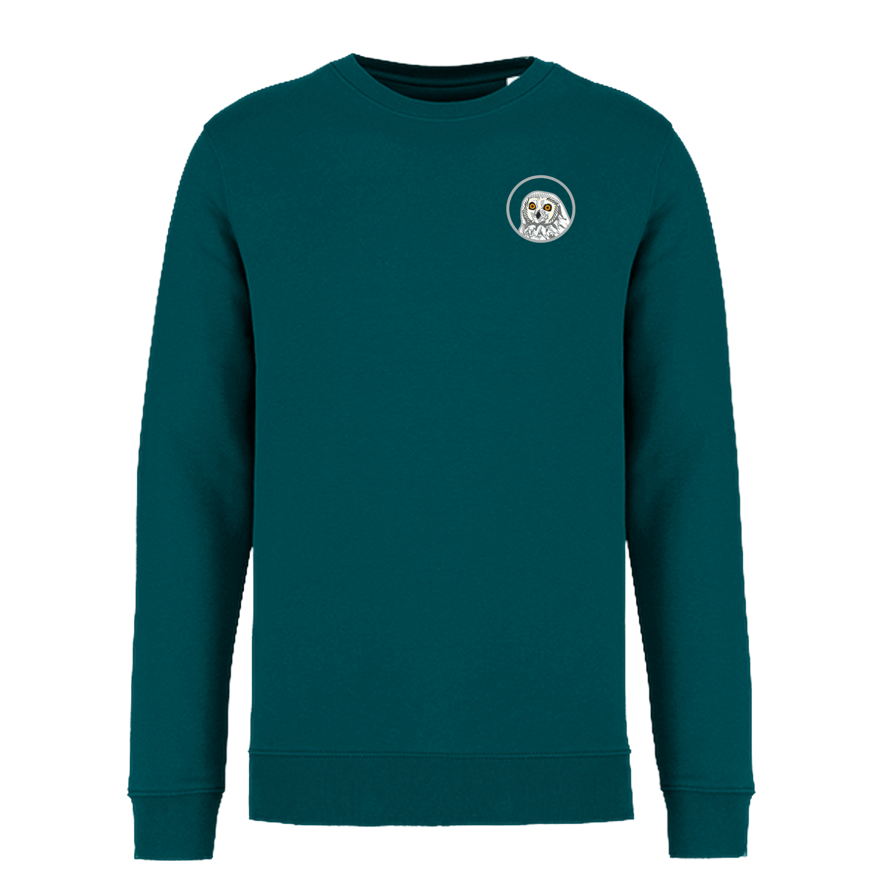 Sumpfohreule Bio Männer Sweatshirt Stick