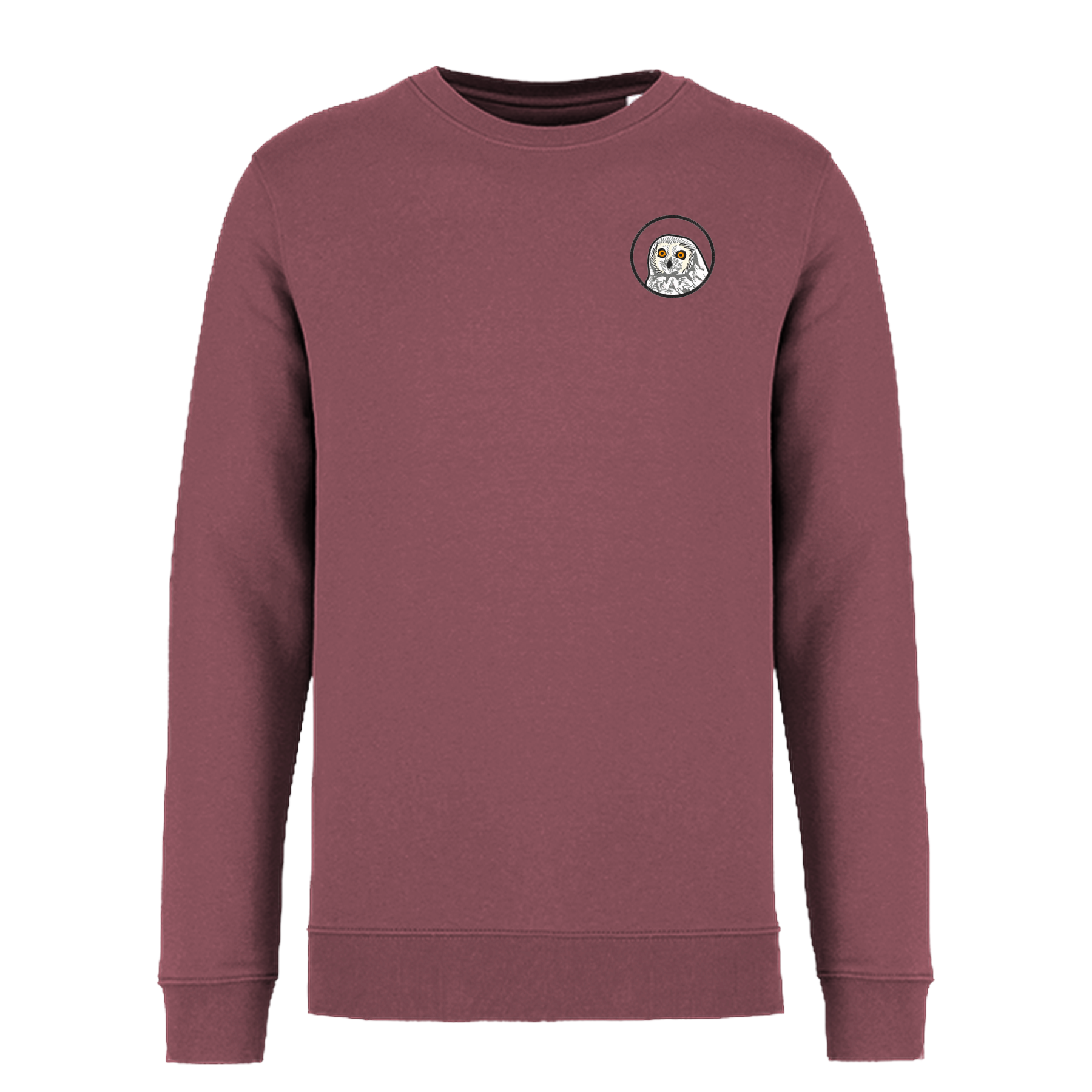 Sumpfohreule Bio Unisex Sweatshirt Stick