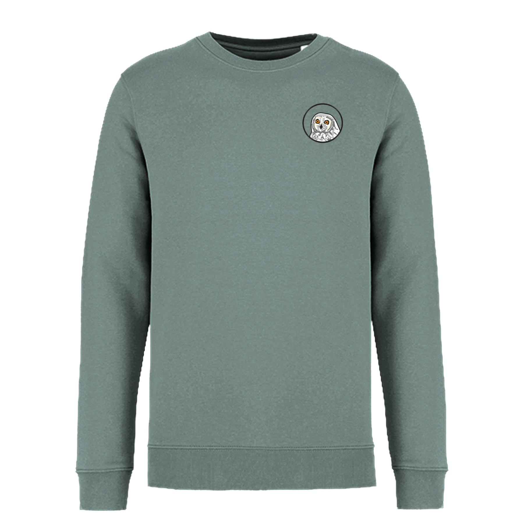 Sumpfohreule Bio Unisex Sweatshirt Stick