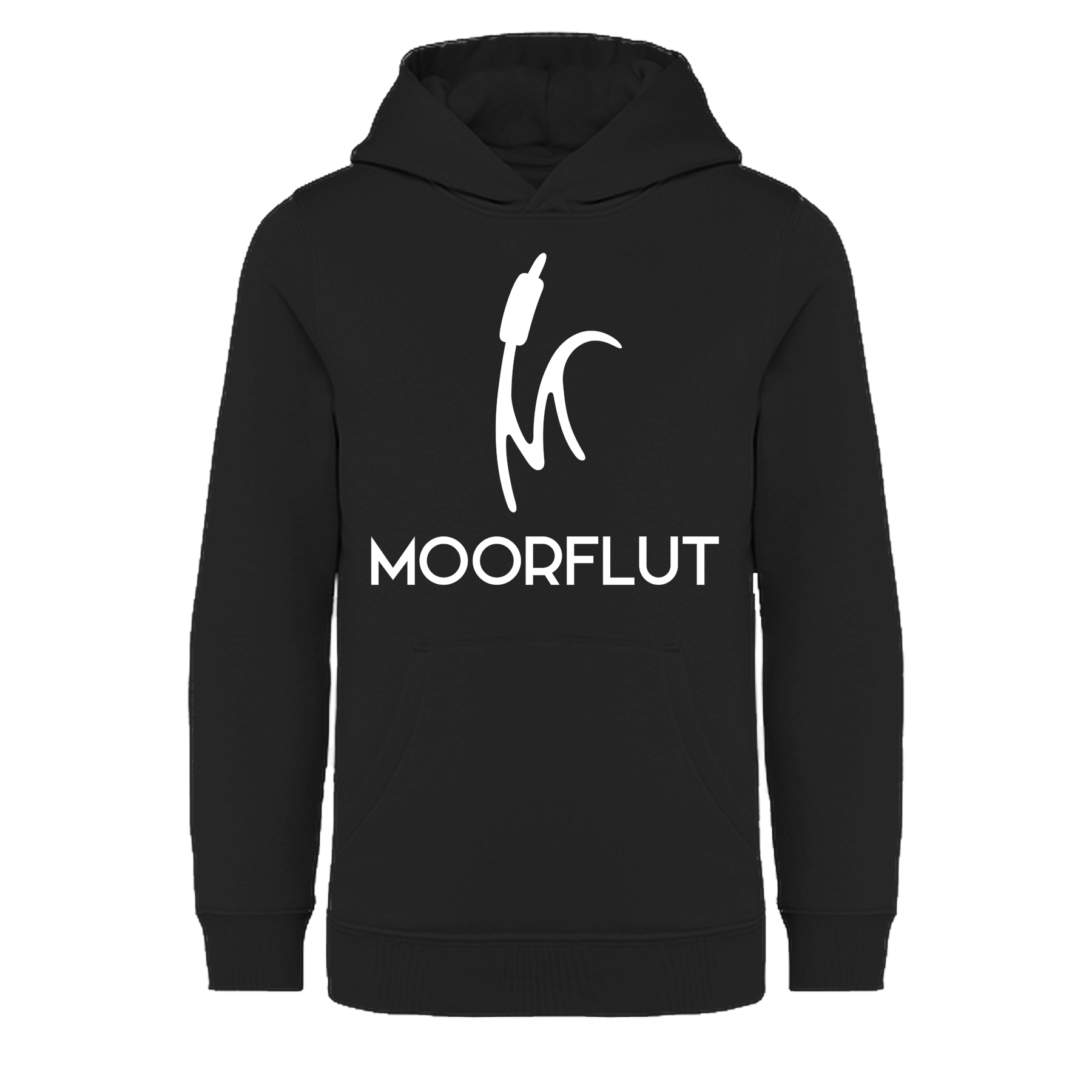 MOORFLUT Bio Kinder Unisex Hoodie Frontprint
