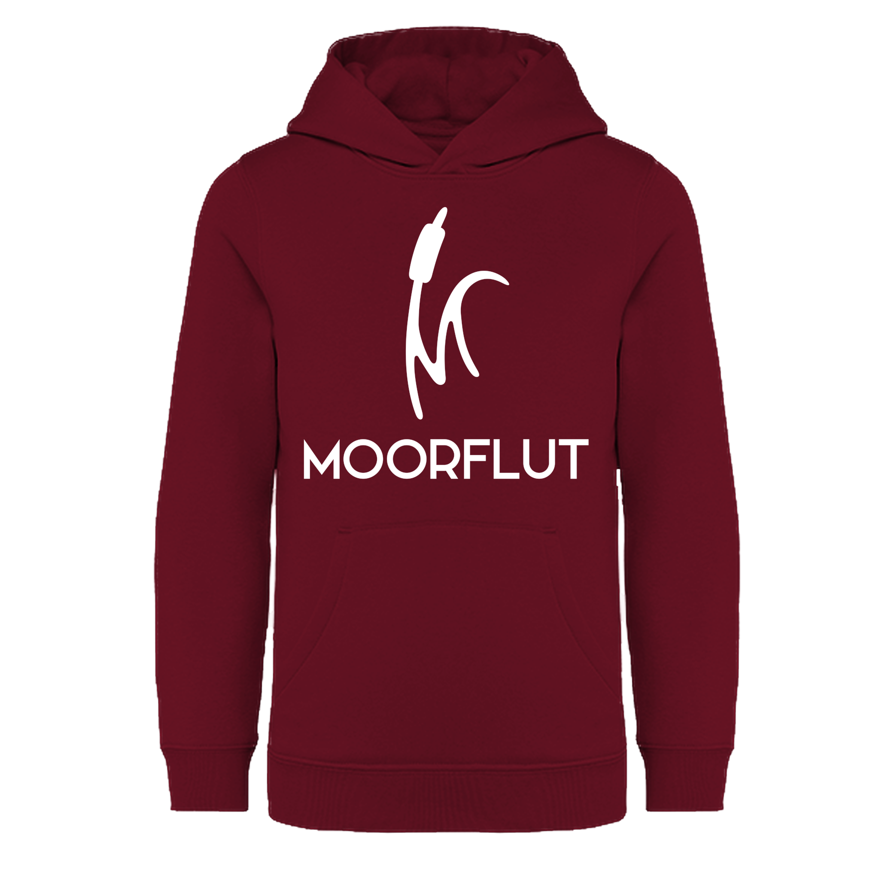 MOORFLUT Bio Kinder Unisex Hoodie Frontprint
