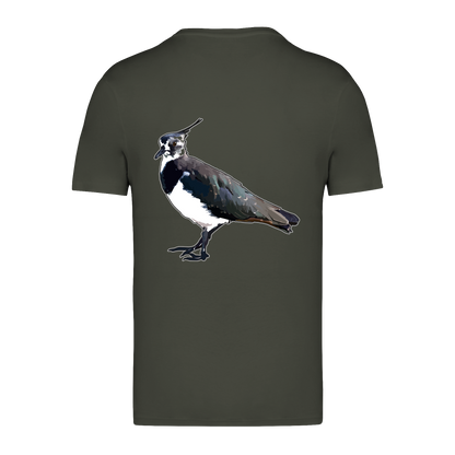Kiebitz Bio Männer T-Shirt Backprint