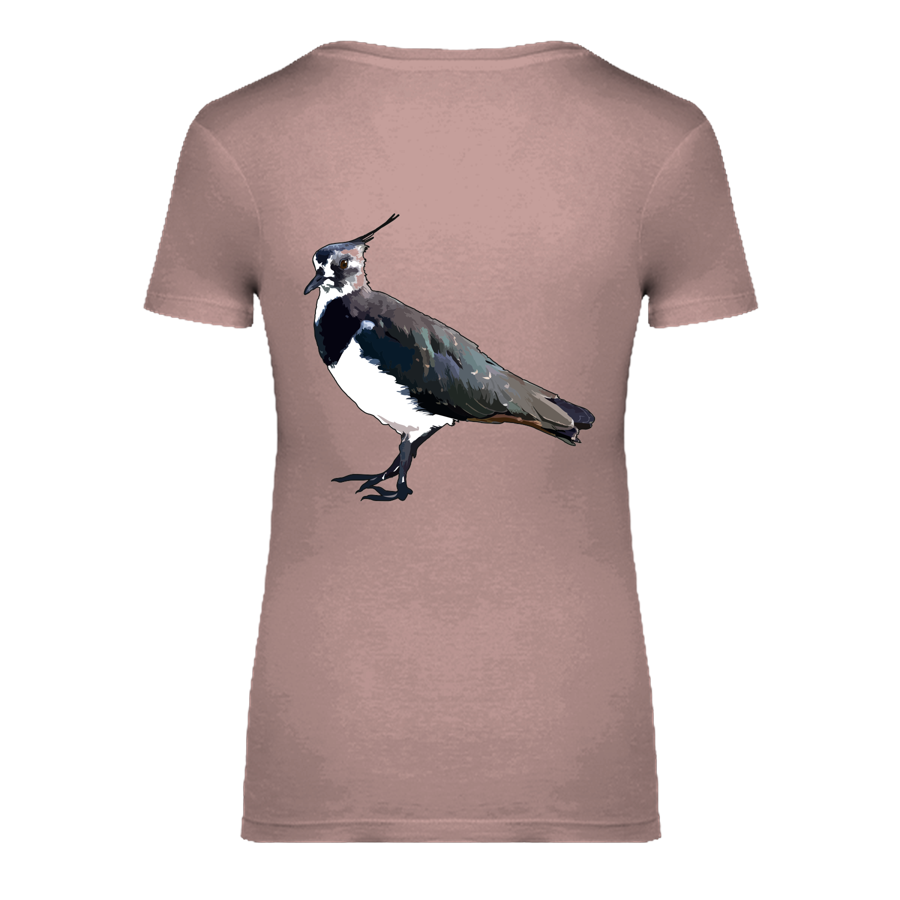 Kiebitz Bio Frauen T-Shirt Backprint