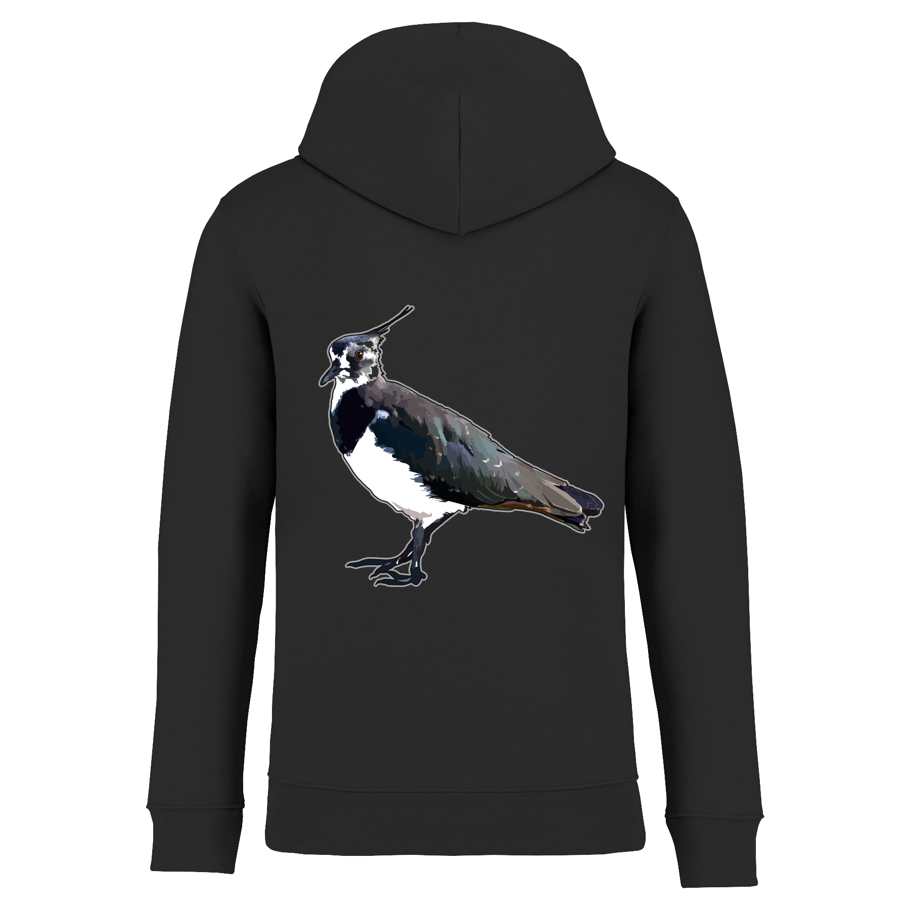 Kiebitz Bio Unisex Hoodie Backprint