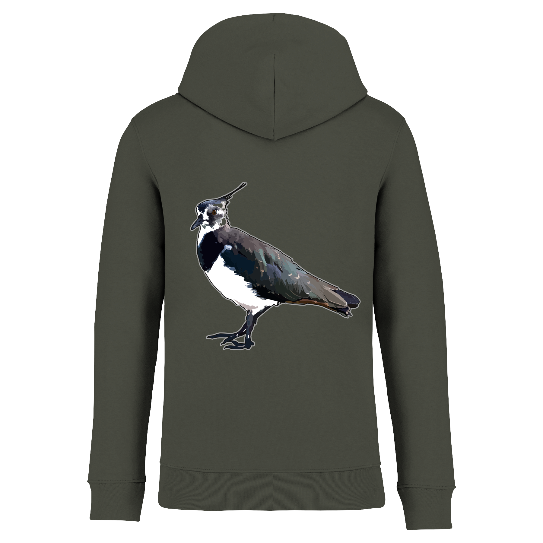 Kiebitz Bio Unisex Hoodie Backprint