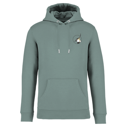 Kiebitz Bio Unisex Hoodie Backprint