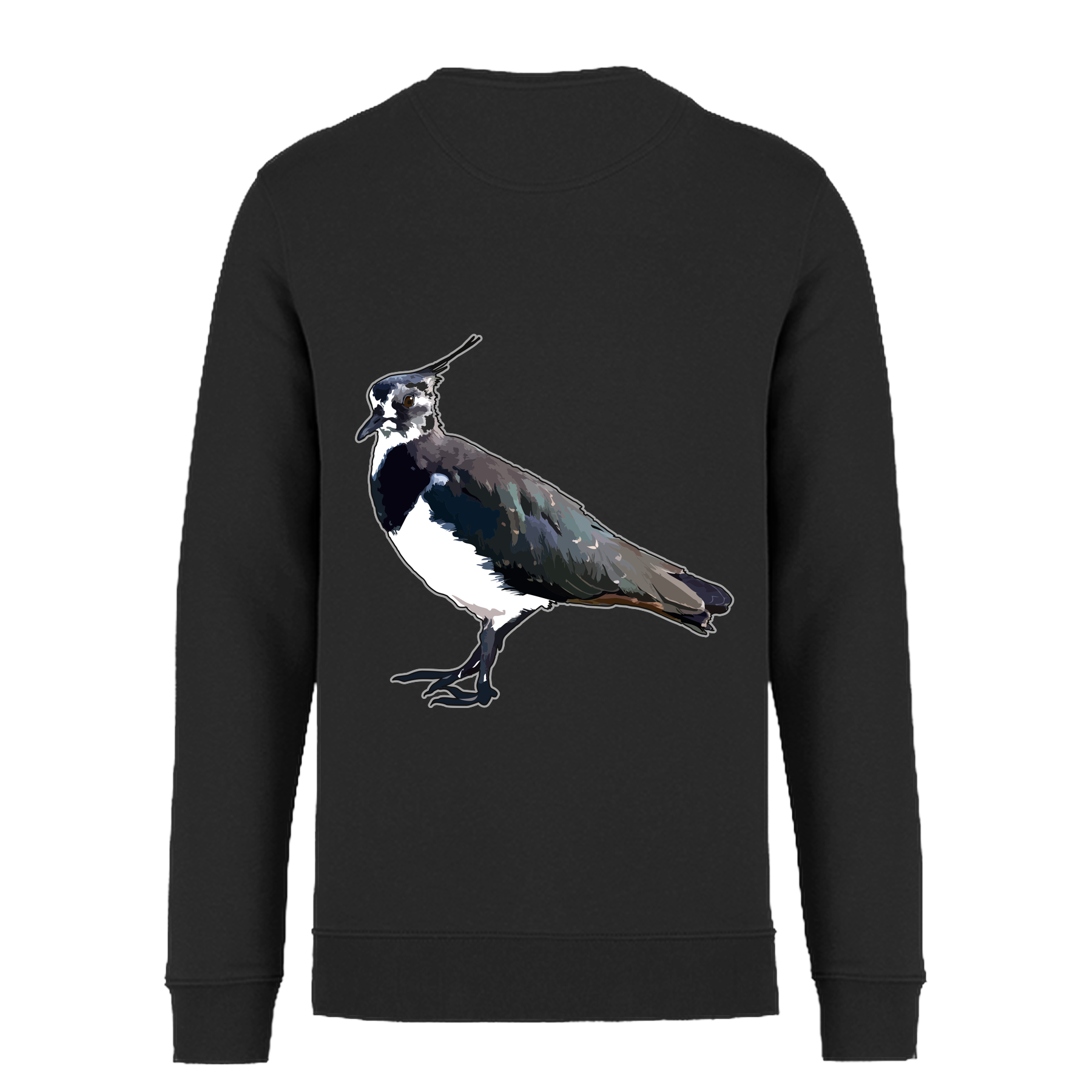 Kiebitz Bio Unisex Sweatshirt Backprint