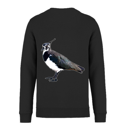 Kiebitz Bio Männer Sweatshirt Backprint