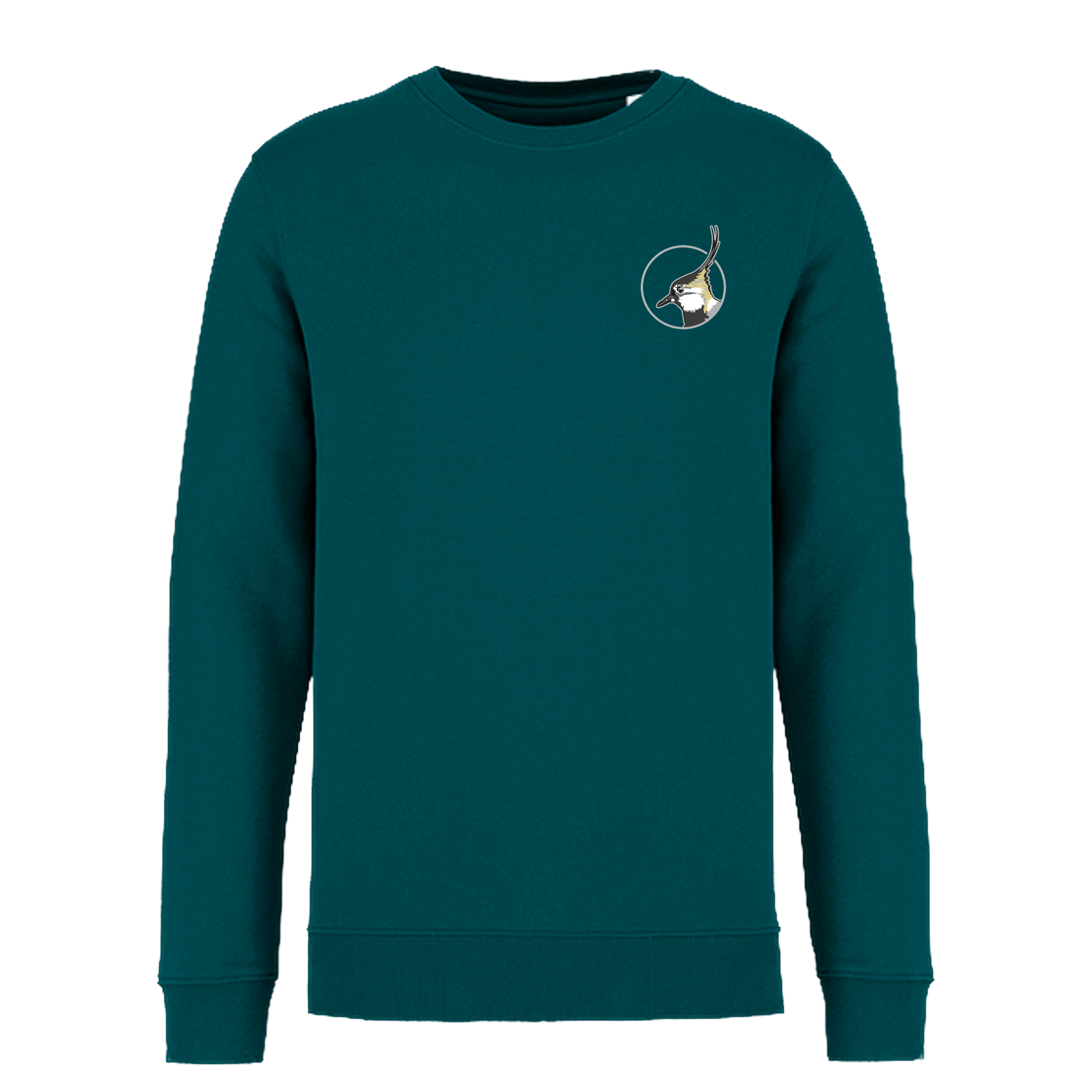 Kiebitz Bio Männer Sweatshirt Backprint