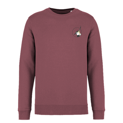 Kiebitz Bio Unisex Sweatshirt Backprint