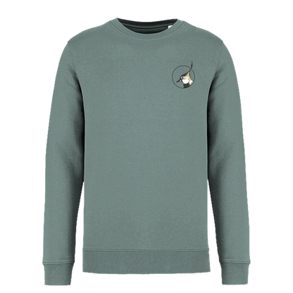 Kiebitz Bio Unisex Sweatshirt Backprint
