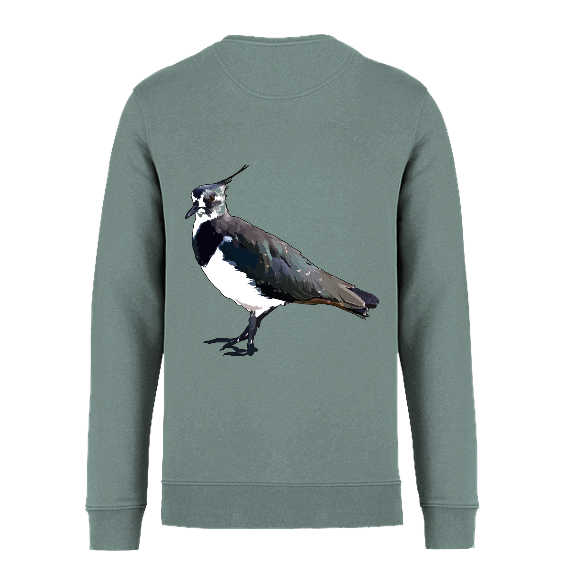 Kiebitz Bio Unisex Sweatshirt Backprint