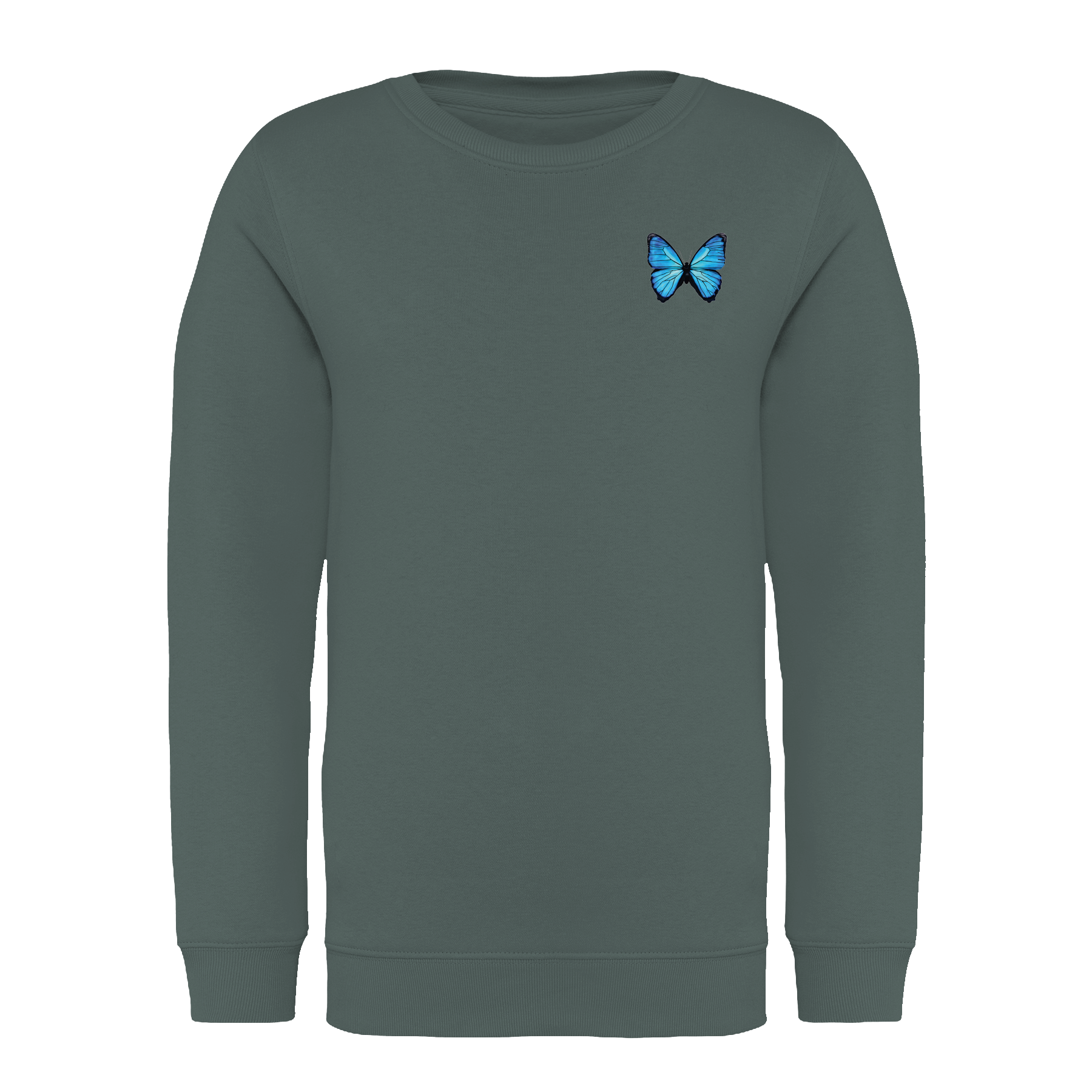 Hochmoor-Bläuling Bio Kinder Unisex Sweatshirt