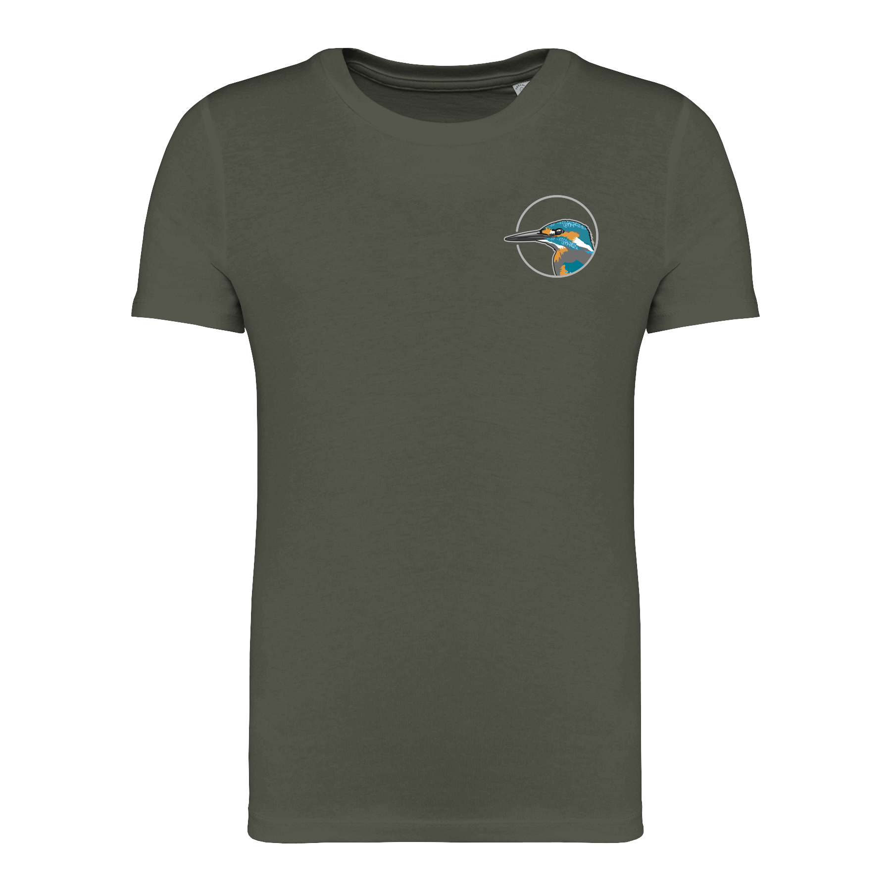 Eisvogel Bio Kinder Unisex T-Shirt Backprint