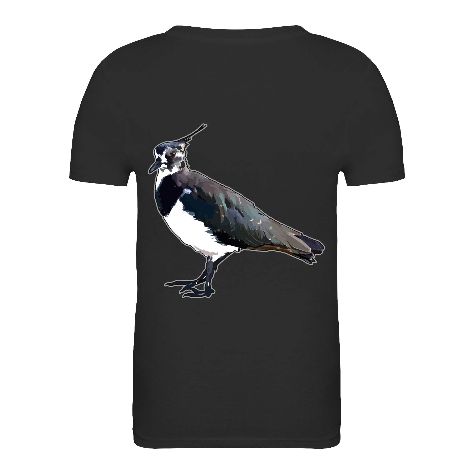 Kiebitz Bio Kinder Unisex T-Shirt Backprint