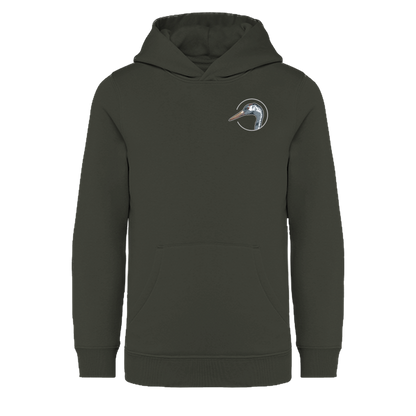Kranich Bio Kinder Unisex Hoodie