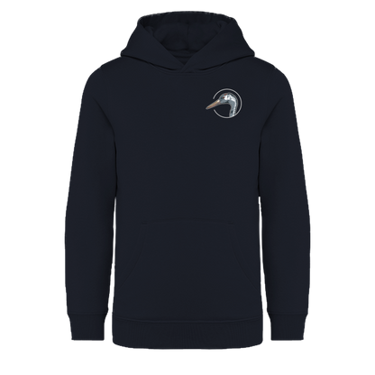 Kranich Bio Kinder Unisex Hoodie