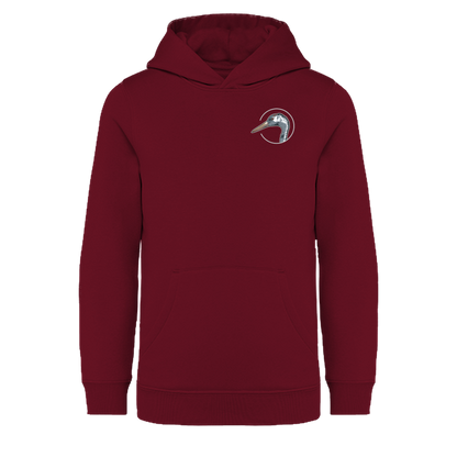 Kranich Bio Kinder Unisex Hoodie