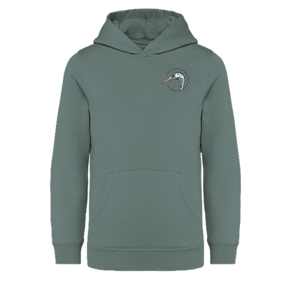 Kranich Bio Kinder Unisex Hoodie