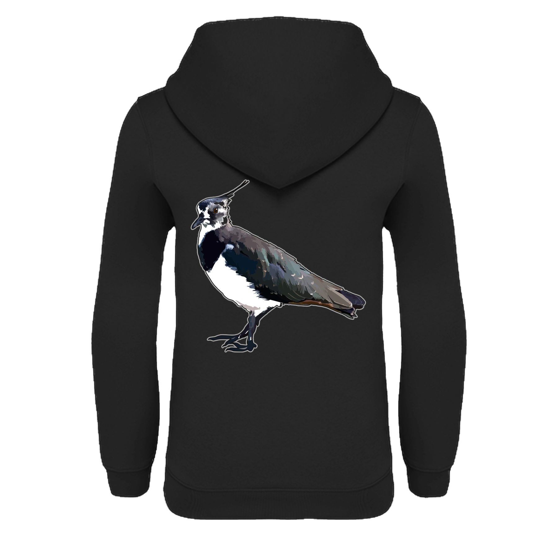 Kiebitz Bio Kinder Unisex Hoodie Backprint