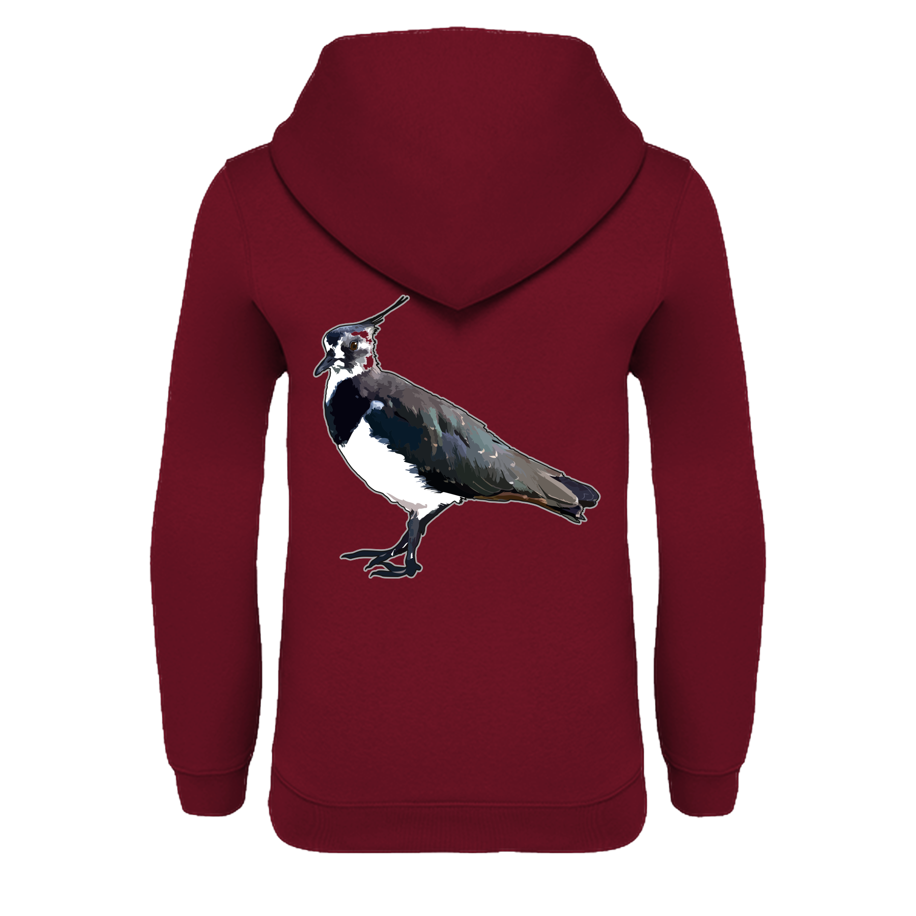 Kiebitz Bio Kinder Unisex Hoodie Backprint