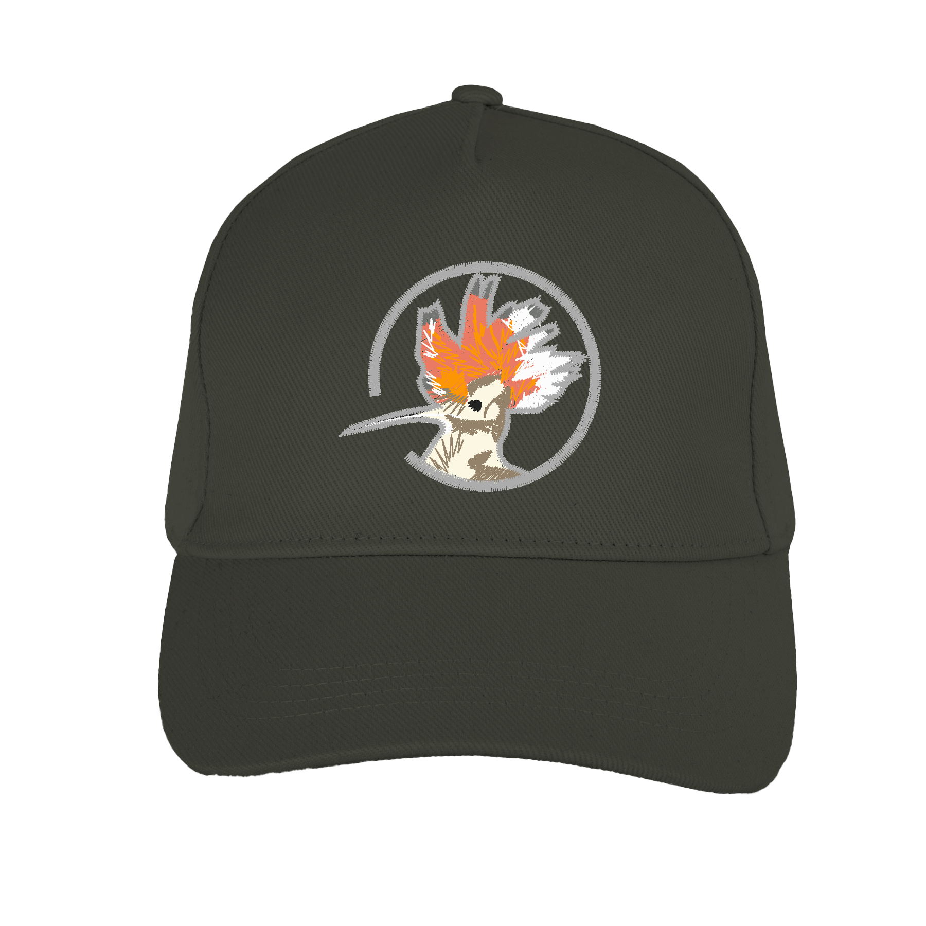 Wiedehopf Bio Unisex Kappe Stick