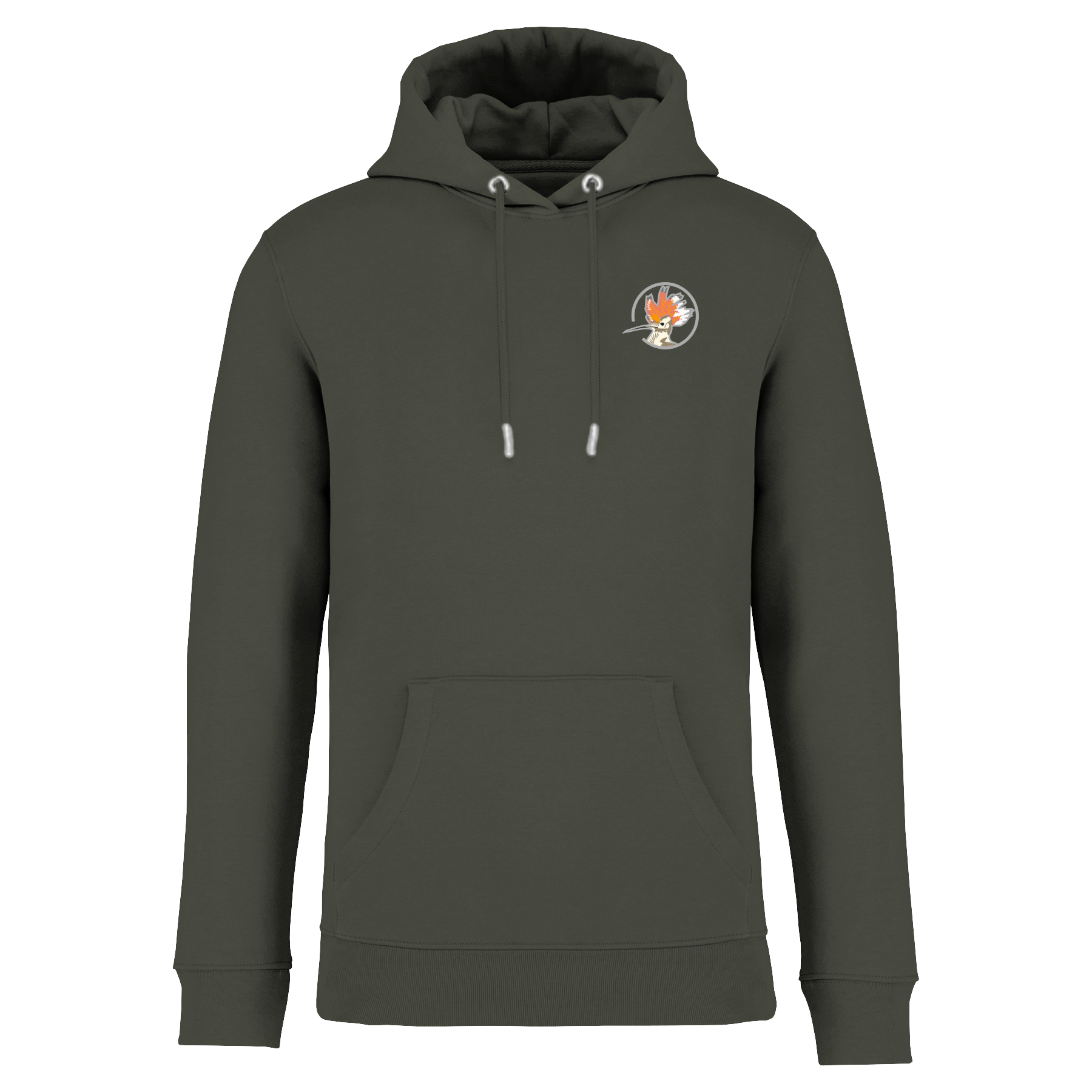 Wiedehopf Bio Unisex Hoodie Stick