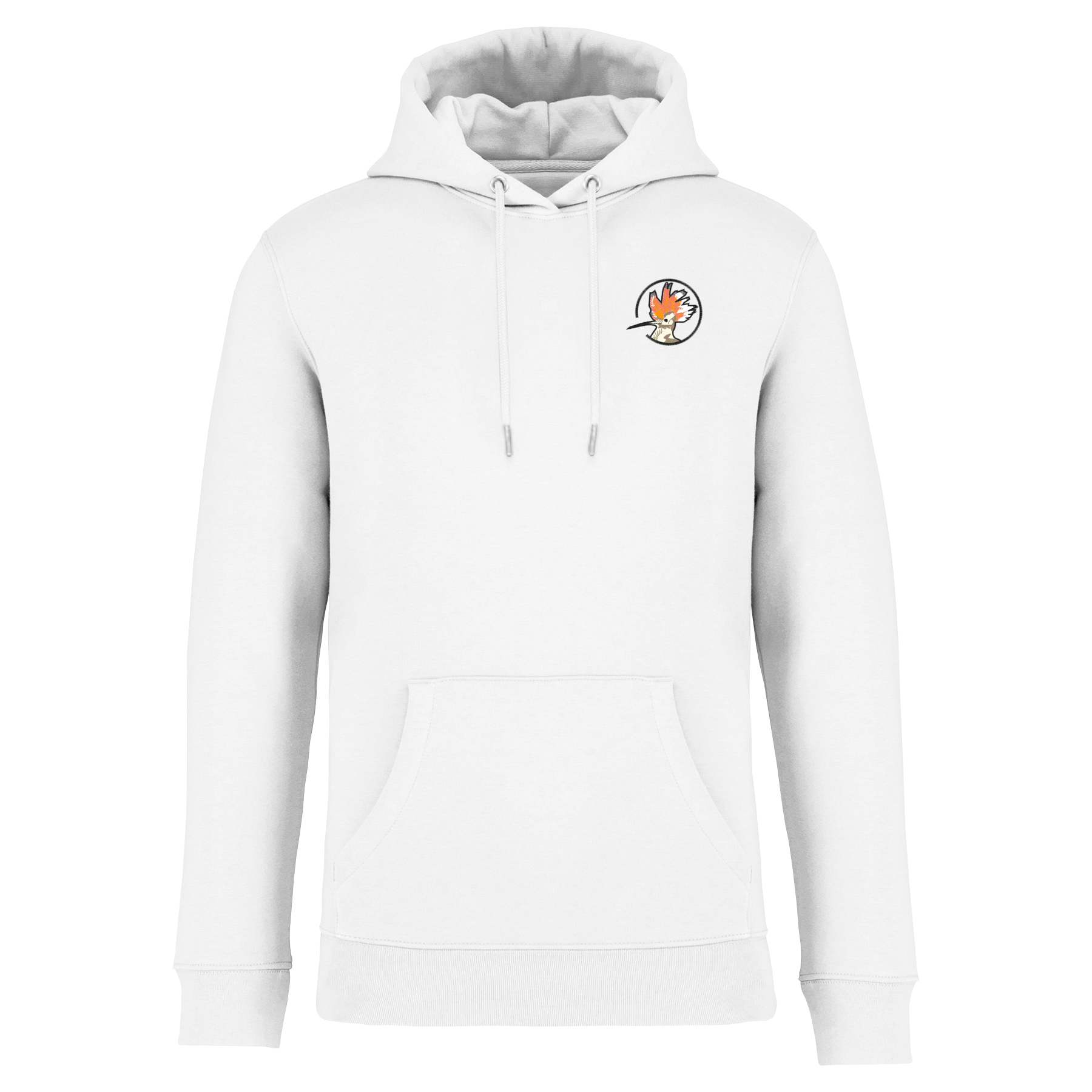 Wiedehopf Bio Unisex Hoodie Stick