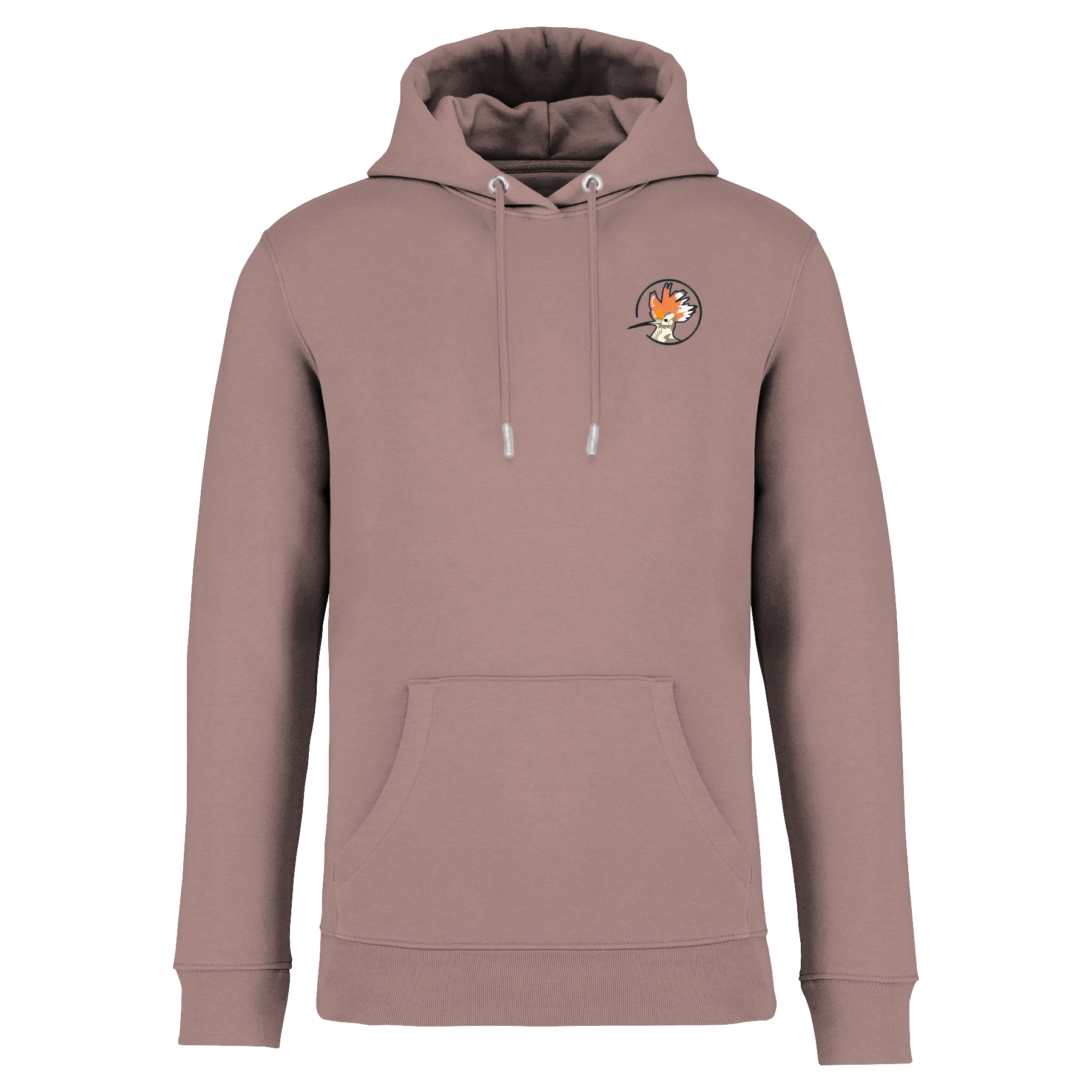 Wiedehopf Bio Unisex Hoodie Stick