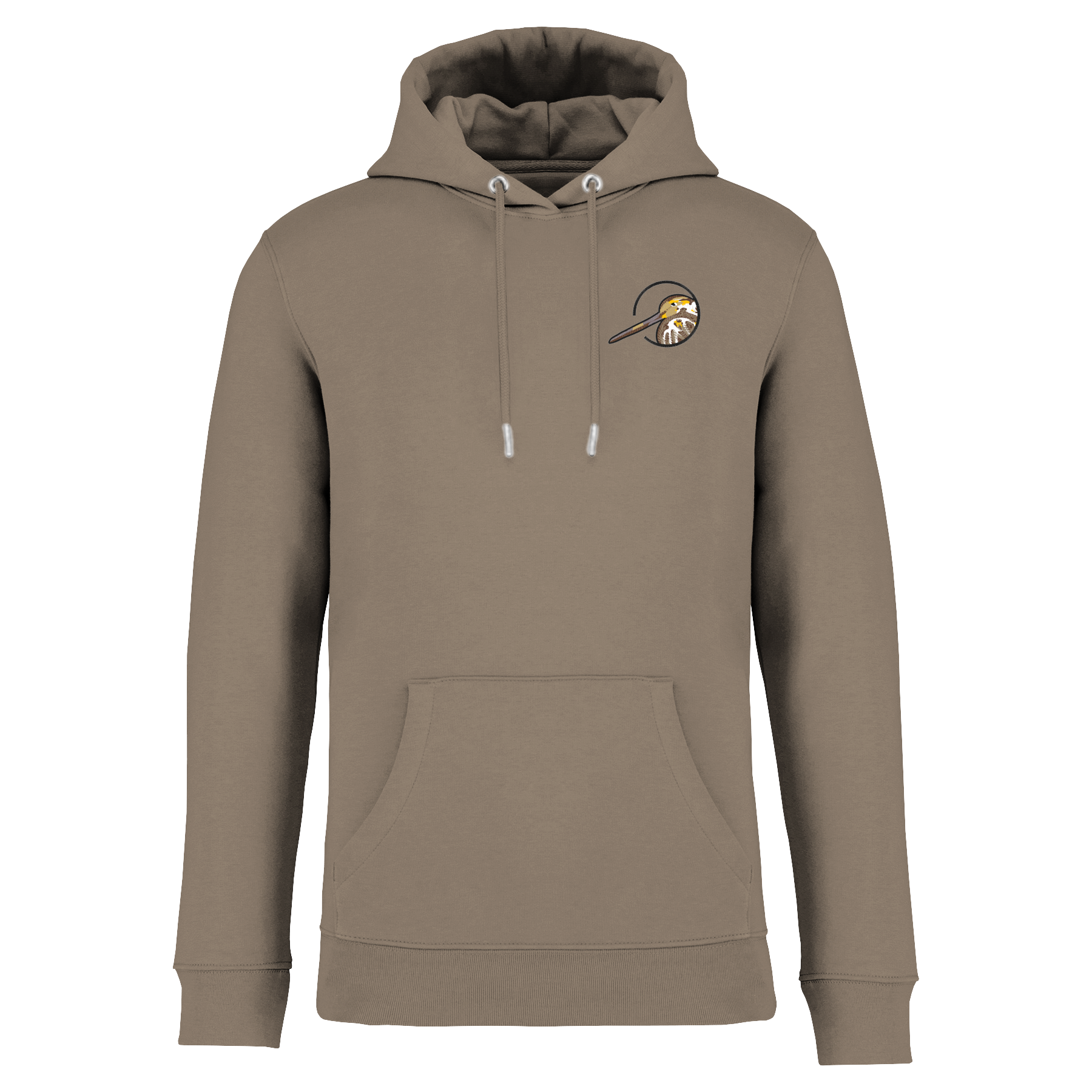 Bekassine Bio Männer Hoodie Stick