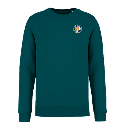 Wiedehopf Bio Männer Sweatshirt Stick